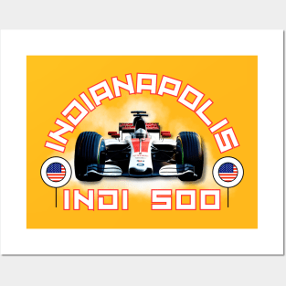 Indianapolis 500 USA Posters and Art